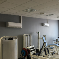 installation climatisation salle de sport